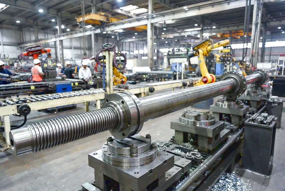 UK Ever-power Worm Shaft Co., Ltd. factory floor showcasing advanced CNC machining centres