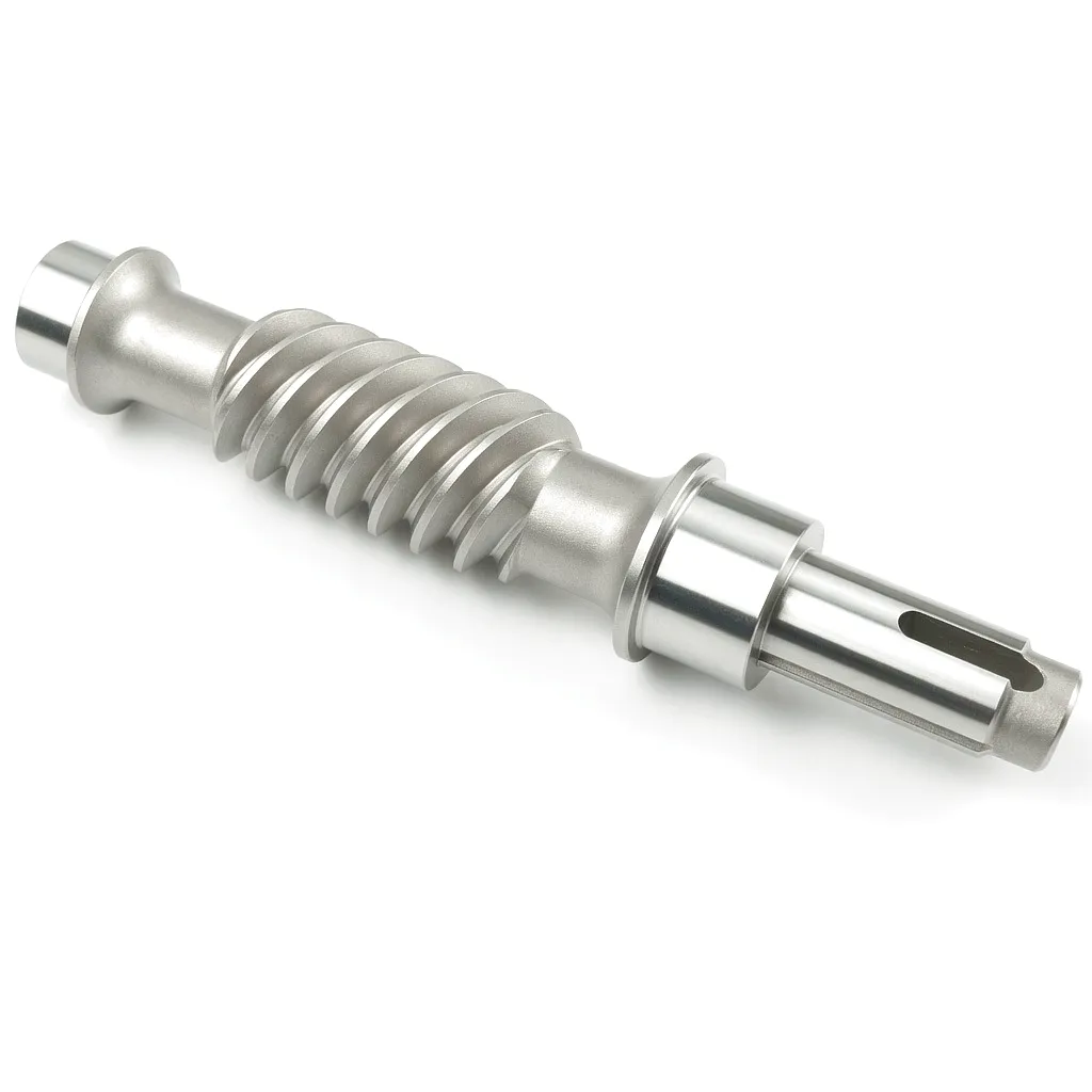 Cylindrical Worm Wheel side view