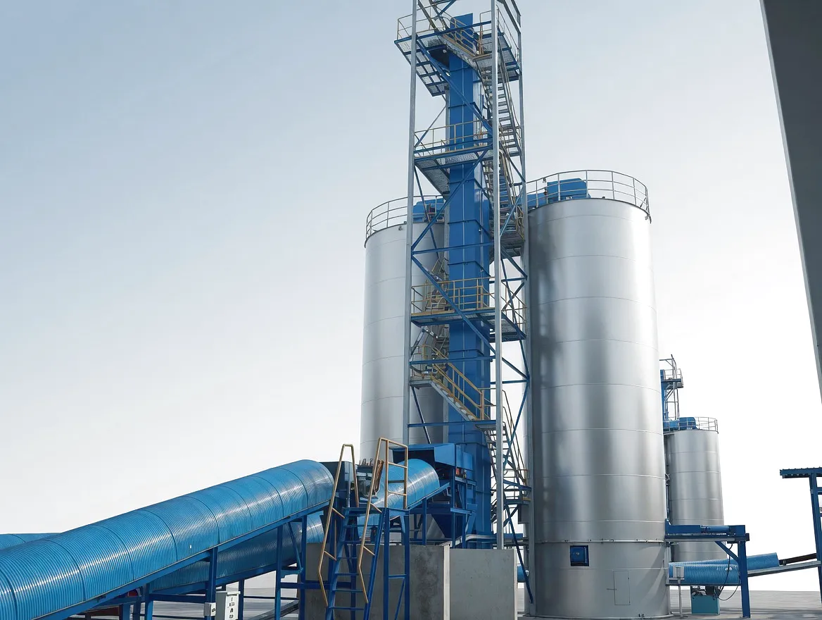 Worm Gear Shaft in Bucket Elevator Systems: Engineering Principles, Performance Data & UK Industrial Applications 4 Bucket Elevator Application - Grain Processing