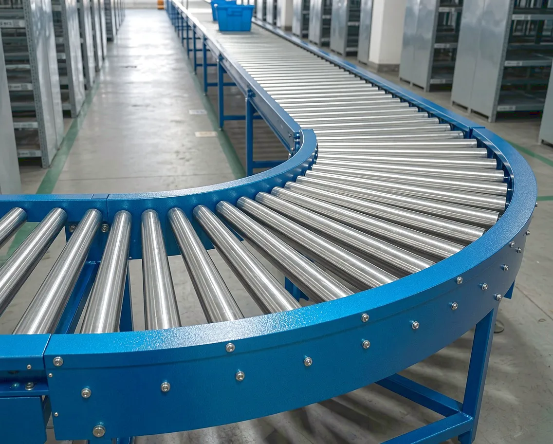 Worm Gear Shaft for Roller Conveyor Systems: The Complete Engineering Guide 4 Automotive assembly line roller conveyor